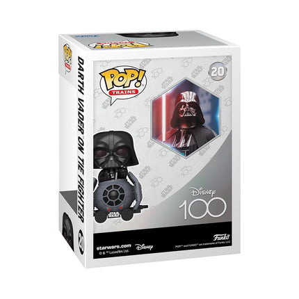 Funko POP! Trains: Disney 100 - Darth Vader - Star Wars - Amazon Exclusive - Collectable Vinyl Figure - Gift Idea - Official Merchandise - Toys for Kids & Adults - Movies Fans