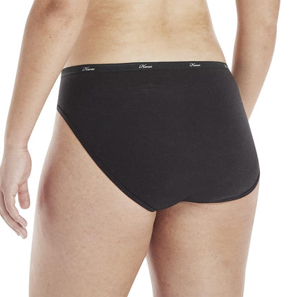 Hanes Women's Ultra Soft Cotton Bikini Panties, Multi-Packs Available, Assorted 6-pack, XXX-Large