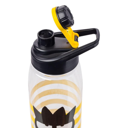 Silver Buffalo Sanrio Hello Kitty Pose Stripes, Water Bottle, 28oz