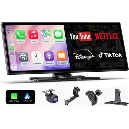 Wonsidary 11.26" Portable CarPlay Screen Compatibl