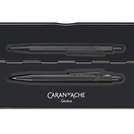 Caran D'Ache 849 Porte-Mine Premium Line Mechanical Pencil, Black Code, 0.7 mm Lead