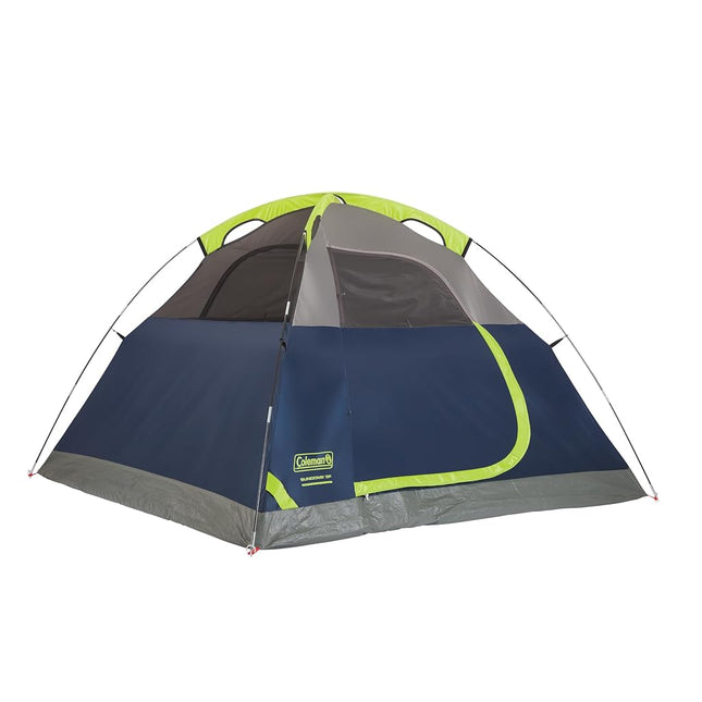 Coleman Sundome Camping Tent, 2 Person, Spruce Green