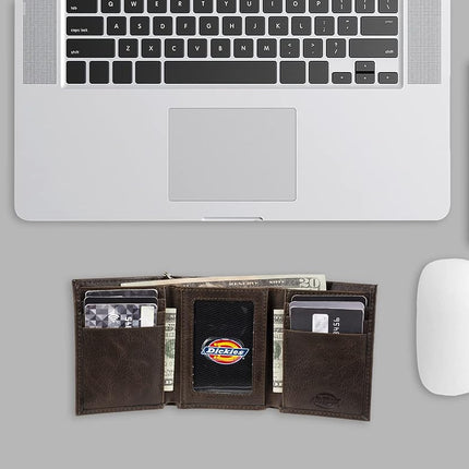 Dickies mens Hb-31di1127-brn Wallet, Dark Brown, One Size UK
