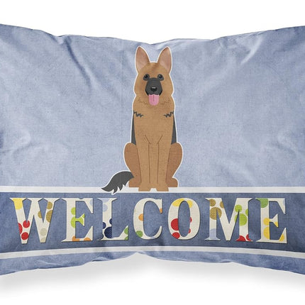 Caroline's Treasures German Shepherd Welcome Pillowcase, Multicolor, Standard