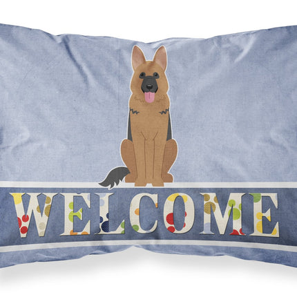 Caroline's Treasures German Shepherd Welcome Pillo