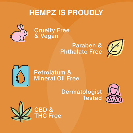 Hempz Hydratant Corporel aux Herbes Peaux Sensibles 500 ml