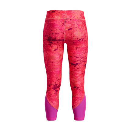 Pantalones capri estampados tobilleros HeatGear para niña de Under Armour
