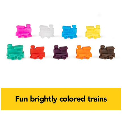 Mexican Train Dominoes Game in Aluminum Carry Case, for Families and Kids Ages 8 and up