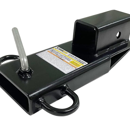 MAXXHAUL 50626 Clamp On Forklift Hitch Receiver 2 Inch Trailer Towing Adapter