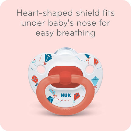 NUK Signature Pacifiers, 6-18 Months, 4 Pack