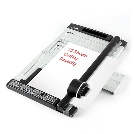 Carl RT-215N Professional Rotary Paper Trimmer, Bl