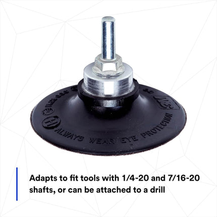 3M 5540 3" Roloc Disc Pad Assembly