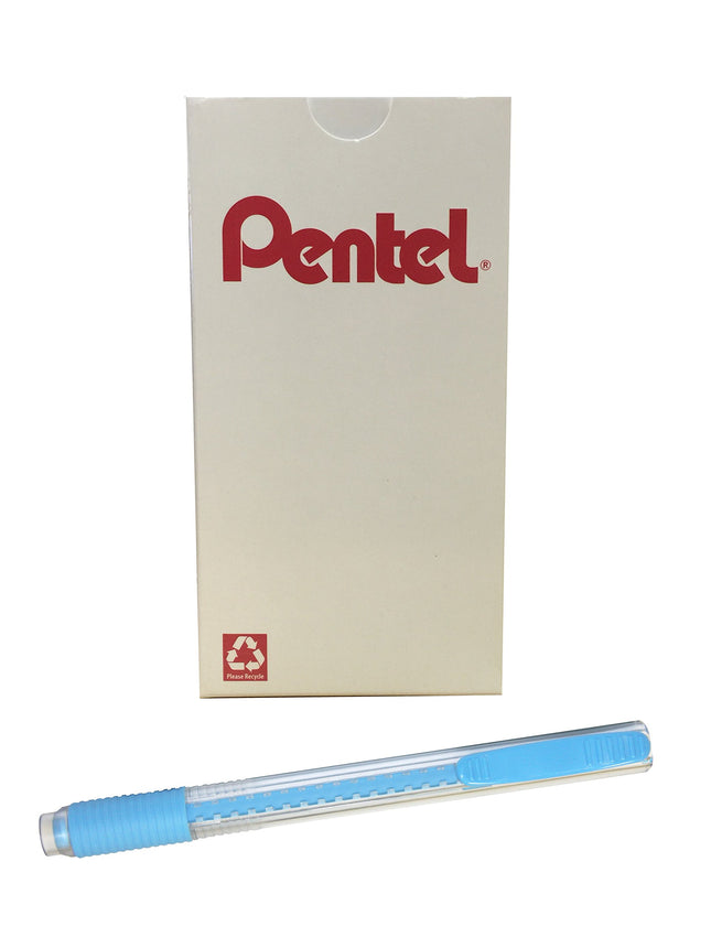 Pentel Clic Colors Retractable Eraser with Grip, S