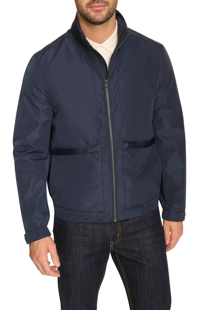 Cole Haan Men's Short Sleeve Self Packable Windbre