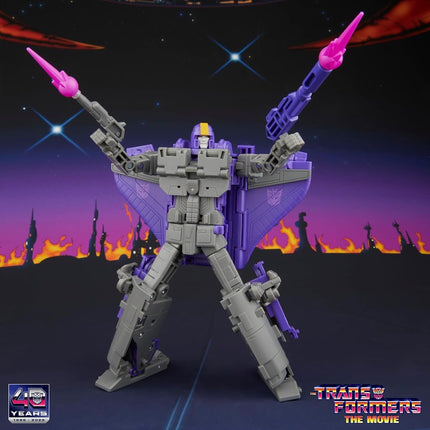 Transformers Studio Series The Transformers: The Movie Astrotrain, Leader Class 6.75-Inch Converting Action Figure, Robot Toys for Ages 8+