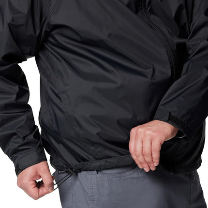 Columbia Men's Glennaker Lake II Rain Jacket, Black, 6X