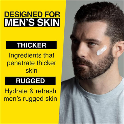 Lumin - Kit d'Entretien Classique - Kit de Soin pour Hommes - Nettoyant Visage au Charbon, Hydratant, Gommage Exfoliant - Anti-âge, Atténue les Rougeurs - Approvisionnement de 2 Mois