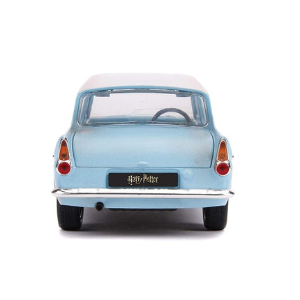 Jada JA31127 1:24 1959 Ford Anglia with Harry Potter Figure, Rusty Blue