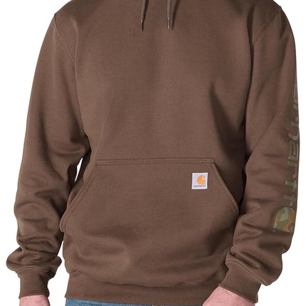 Carhartt Men's Iconic K288 Logo Sweatshirt, Dark C