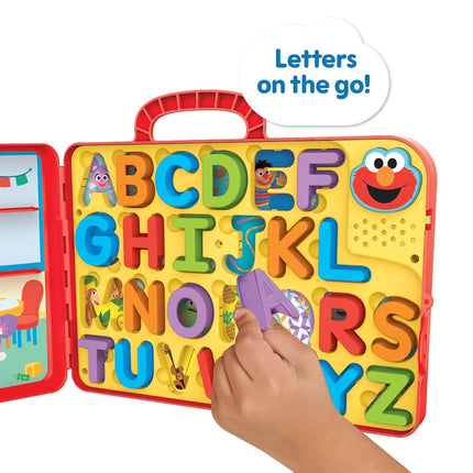 Tableau d'activités ludo-éducatif Elmo et l'apprentissage des lettres, La Rue Sésame, pour l'apprentissage et l'éducation préscolaire, jouets pour enfants sous licence officielle, à partir de 2 ans, cadeaux
