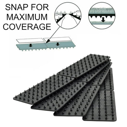 Medipaq Rug Grippers for Laminate Floor & Wooden Floors - 8-Pack Non Slip Rug & Carpet Grippers to Prevent from Slipping & Sliding - Non Slip Rug Underlay Alternative