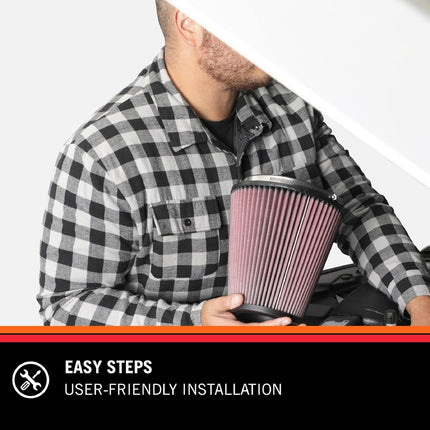 K&N E-3515 Washable and Reusable Car Air Filter/Direct Kits