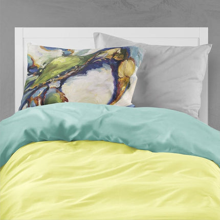 Caroline's Treasures JMK1091PILLOWCASE Blue Crab Fabric Standard Pillowcase, Standard, Multicolor