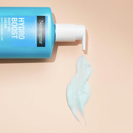Neutrogena Hydro Boost Body Moisturizing Gel Cream with Hyaluronic Acid, Fast Absorbing, Lightweight Hydrating Body Lotion for Normal to Dry Skin, Paraben-Free, Twin Pack, 2 x 16 oz