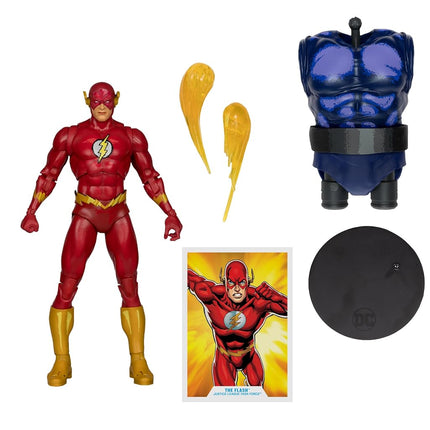 McFarlane DC Multiverse The Flash (Justice League Task Force) 7in Build-A Figure Toys
