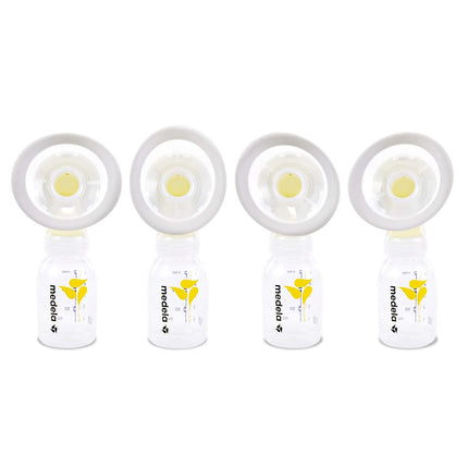 Medela Breast Shields PersonalFit Flex, 30mm Breast Shields Shaped Around You for Comfortable and Efficient Pumping, Made Without BPA, Pack of 2 Breastshields