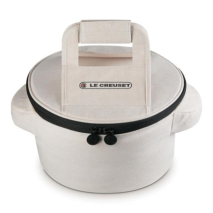 Le Creuset Round Dutch Oven Tote Bag, 15 in., Ecru