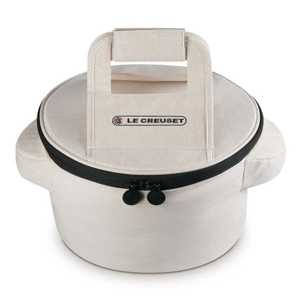 Le Creuset Round Dutch Oven Tote Bag, 15 in., Ecru