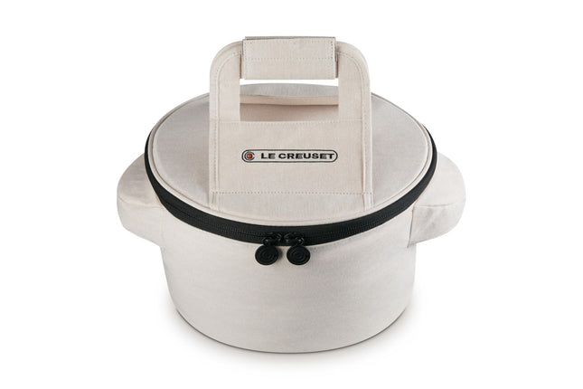 Le Creuset Round Dutch Oven Tote Bag, 15 in., Ecru
