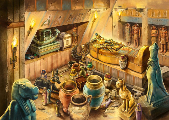 Ravensburger - The Ancient Egypt, Escape Kids, 368 Pieces, Puzzle Children, Recommended Age 9+