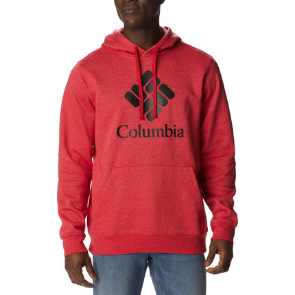Columbia Men's Trek Hoodie, Mountain Red Heather/C