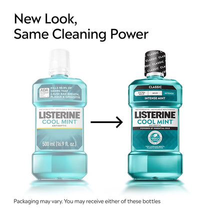 Listerine Antiseptic Mouthwash, Cool Mint, 1.5 L