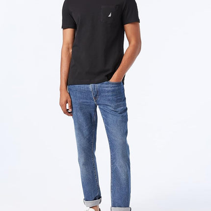 Nautica Men's V41050 T-Shirt, Black Colour, M