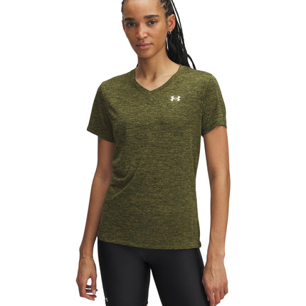 Under Armour Women's Tech Short Sleeve V-Neck Twis