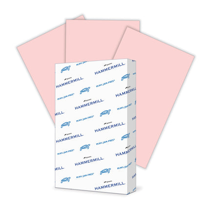 Hammermill Paper, Colors Pink, 20lb, 8.5x14, Legal