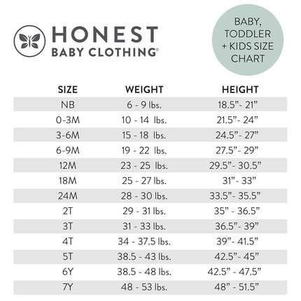 HonestBaby Baby 2-Piece Cozy Velour 100% Cotton Sweatshirt and Jogger Sweatpants Set, Navy, 3-6 Months
