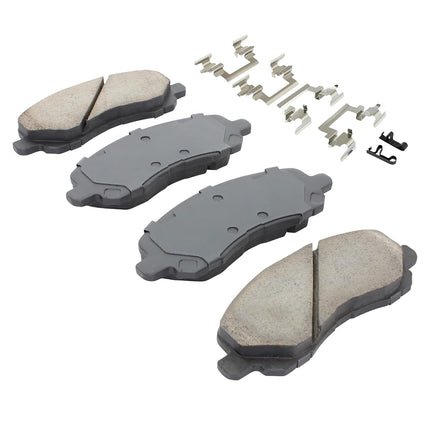 QUALITY-BUILT Premium Front Brake Pads for 16-17 Jeep, BP0866A Ceramic