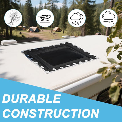 XMK 18" x 34" RV Skylight Replacement Cover Fit 14" x 30" Skylights Opening