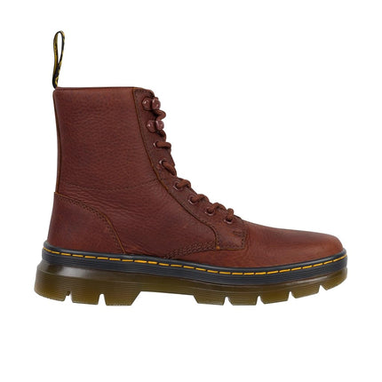 Bottes mode unisexe adulte en cuir Combs Dr. Martens, Cashew Ambassador, 13