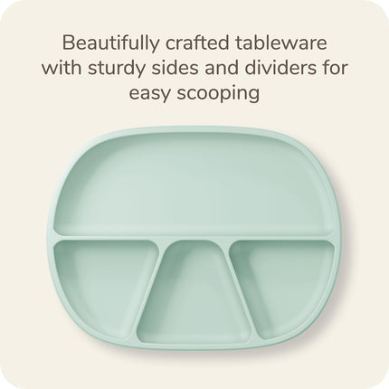 Platos con ventosa de silicona para bebés NUK