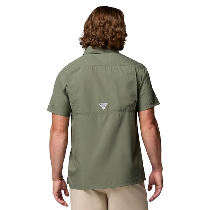 Columbia Men's PFG Slack Tide Camp Shirt Hiking, Cypress, XL