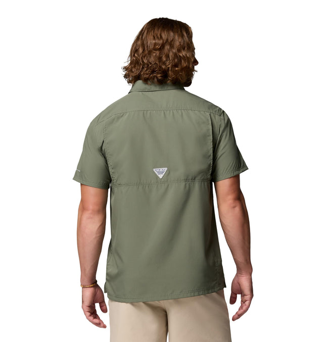 Columbia Men's PFG Slack Tide Camp Shirt Hiking, Cypress, XL