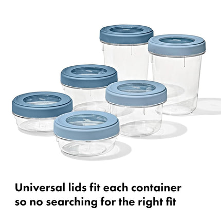 OXO Good Grips Twist & Stack Container, 900 mL , 2-Pack