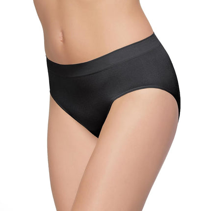 Wacoal Women's B-Smooth Brief Panty, Black, X-Large
