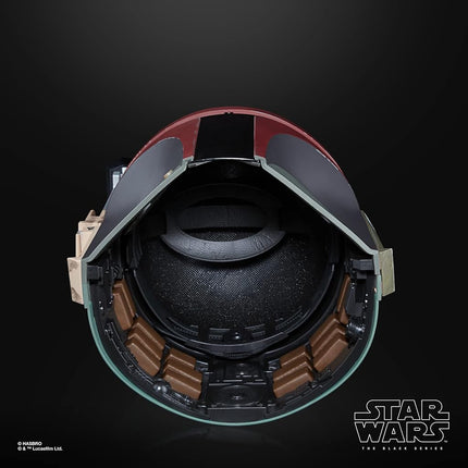 Star Wars The Black Series Boba Fett (Re-Armored) Premium Electronic Helmet, The Mandalorian Roleplay Collectible for Kids Ages 14 and Up