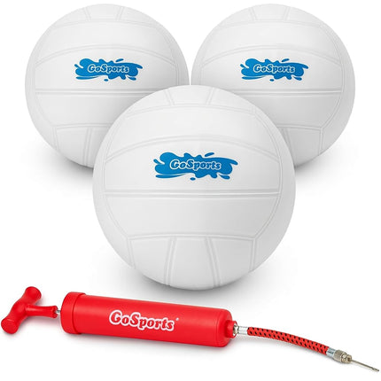 GoSports Water Volleyball 3 Pack Great for Swimming Pools or Lawn Volleyball Games
